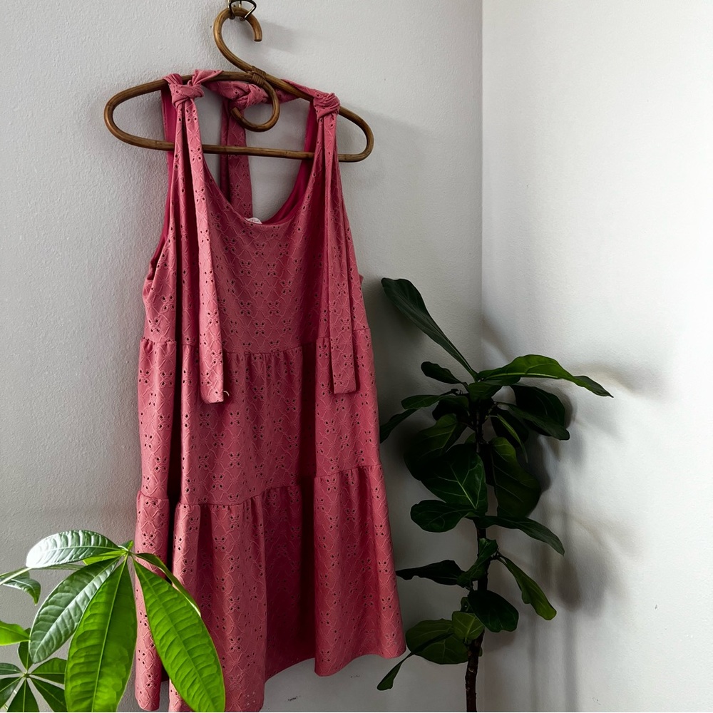 Pink Lily baby doll dress